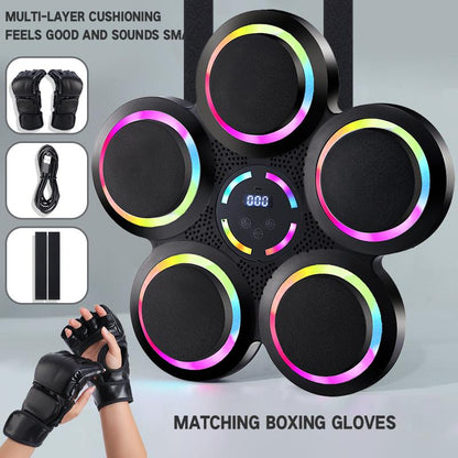 2024 Limited Edition Intelligent Music Boxing Machine with Boxing Gloves, Wall Mounted Home and Gym Workouts Boxing Machine